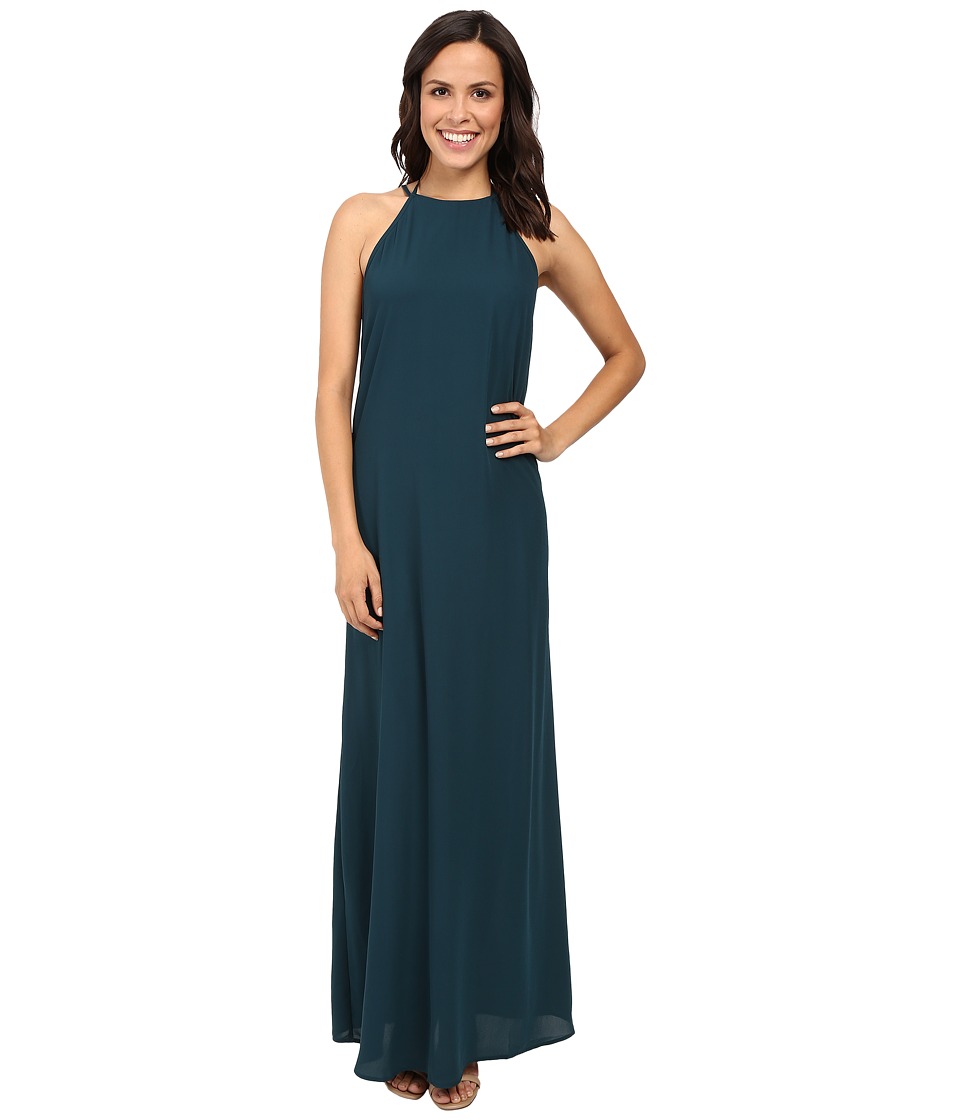 Show Me Your Mumu Flirtini Maxi Dress (Midnight Crisp) Women