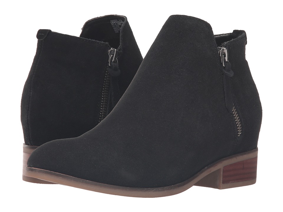Steve Madden - Arper (Black Suede) Women