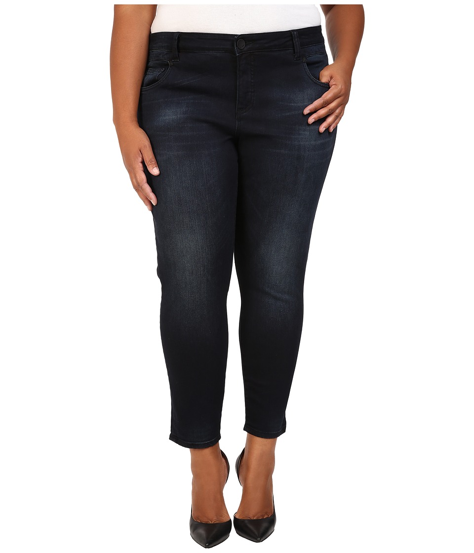 KUT from the Kloth Plus Size Crop Skinny Jeans in Refresh (Refresh) Women