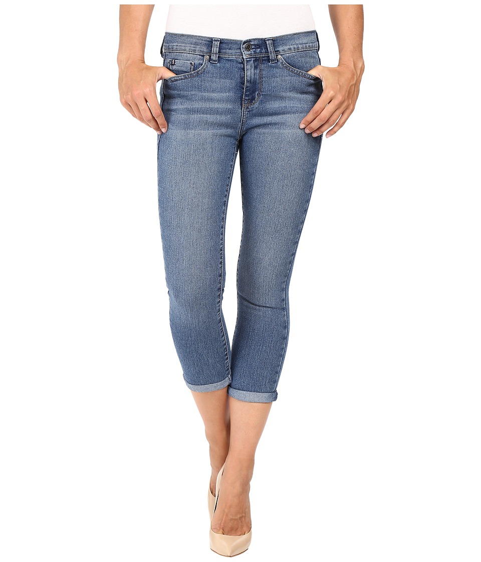 U.S. POLO ASSN. Twill Darlington Skinny Capri Jeans in Mid Vintage (Mid Vintage) Women