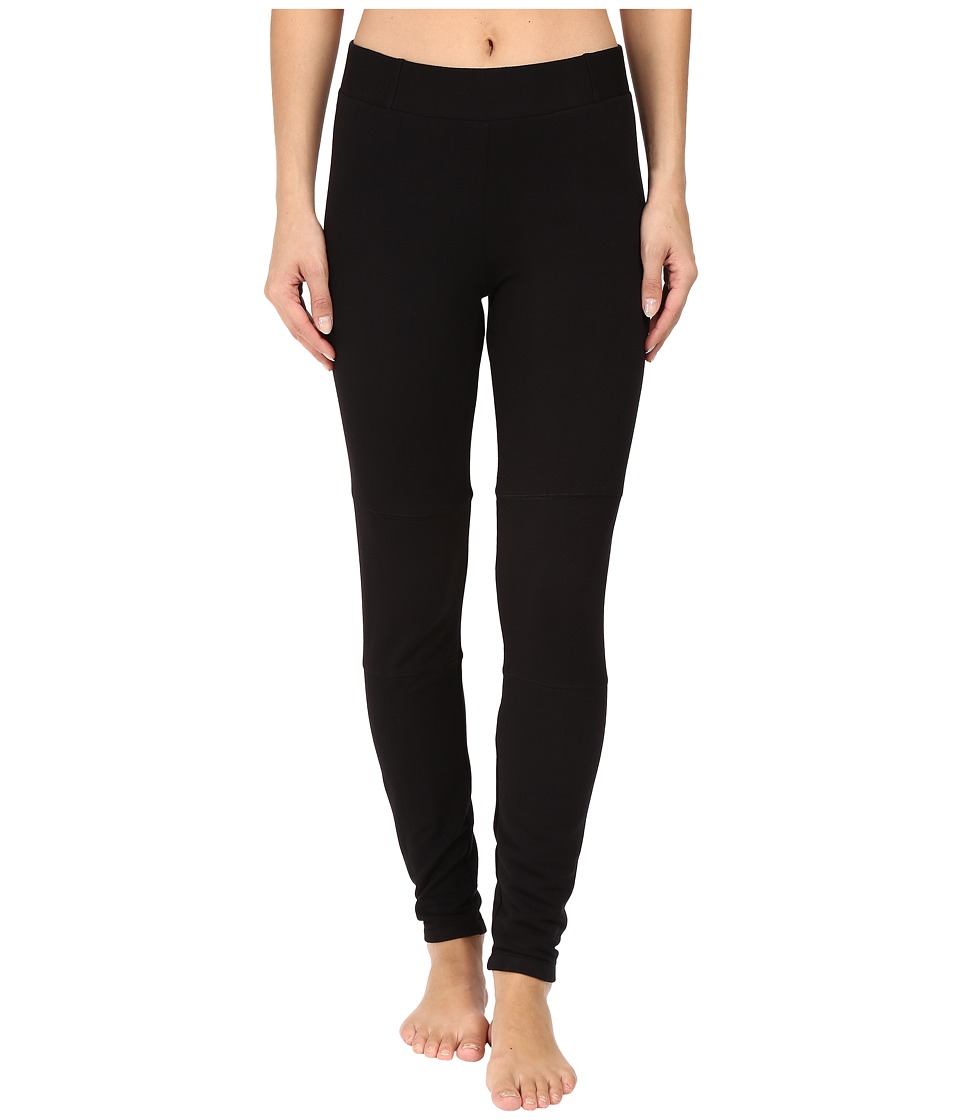 Midnight by Carole Hochman Lounge French Terry Leggings (Black) Women
