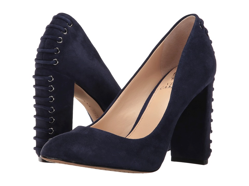 Vince Camuto Dallan (Navy Haze True Suede) High Heels