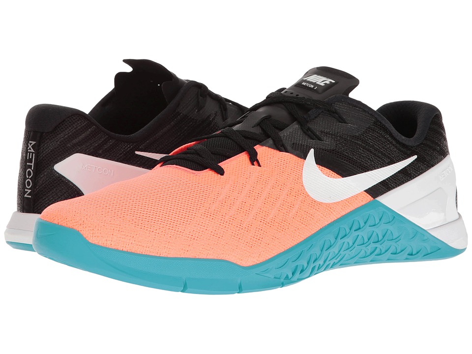 Nike Metcon 3 (Hyper Orange/White/Black/Chlorine Blue) Men
