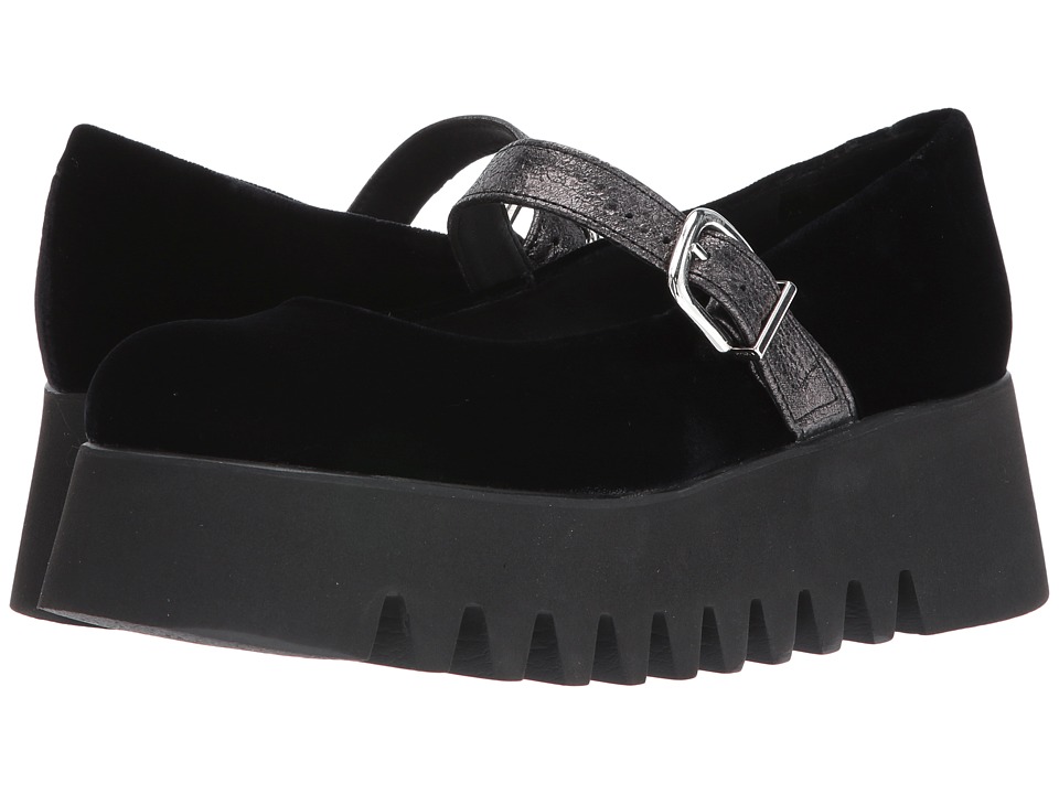 Shellys London Killian (Black Velvet) Women