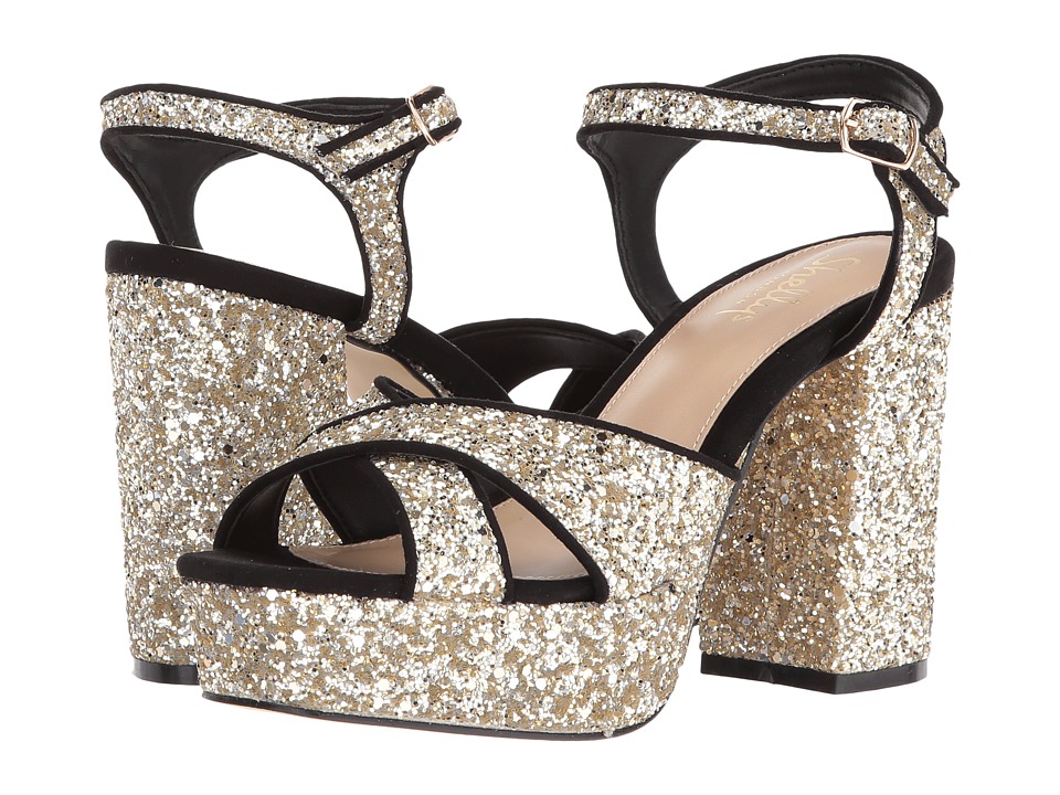 Shellys London Annie (Gold Glitter) High Heels