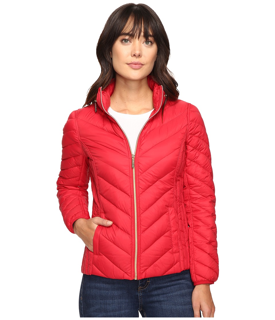 MICHAEL Michael Kors Short Chevron M821918T (Red) Women