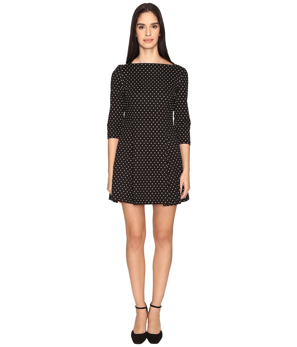 Kate Spade New York Dot Everyday Dress (Black/Cream) Women