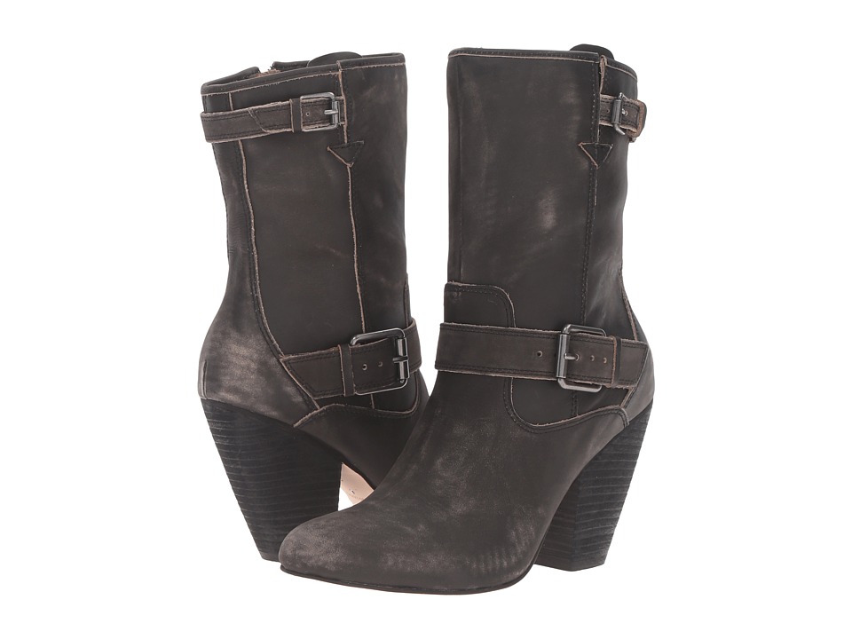 Corso Como Somers (Black Worn Leather) Women