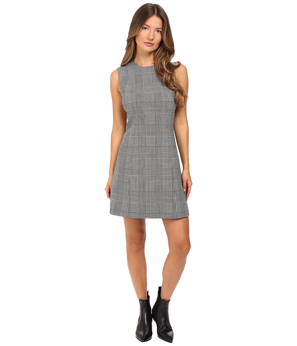 Theory Helaina DF Portland Dress (Black/White) Women