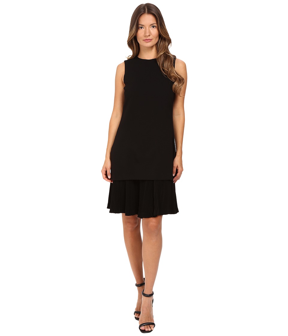 Theory Malkan P Winslow Crepe Dress (Black) Women