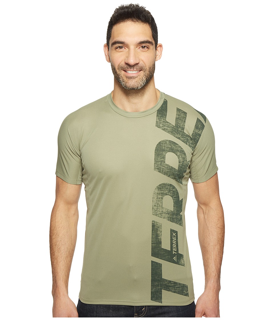 adidas Outdoor Trailcross Tee (Trace Cargo) Men