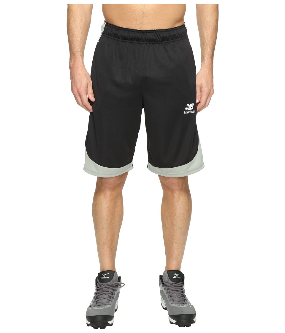 New Balance Baseball Training Shorts (Team Black) Men