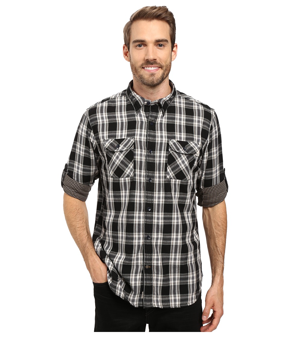 Timberland Double Layer Plaid Shirt (Forged Iron) Men