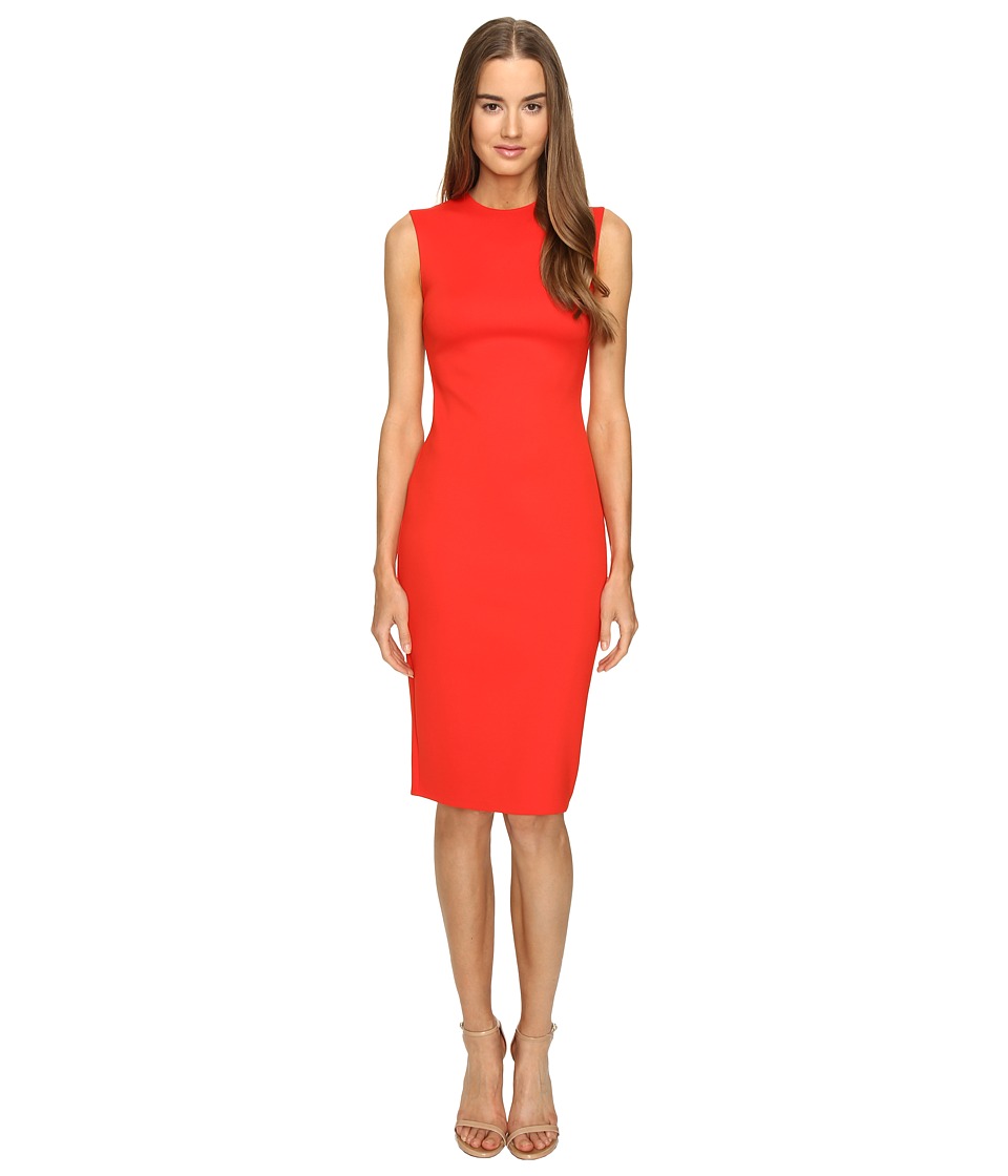 McQ Cut Out Bodycon Dress (Flame) Women