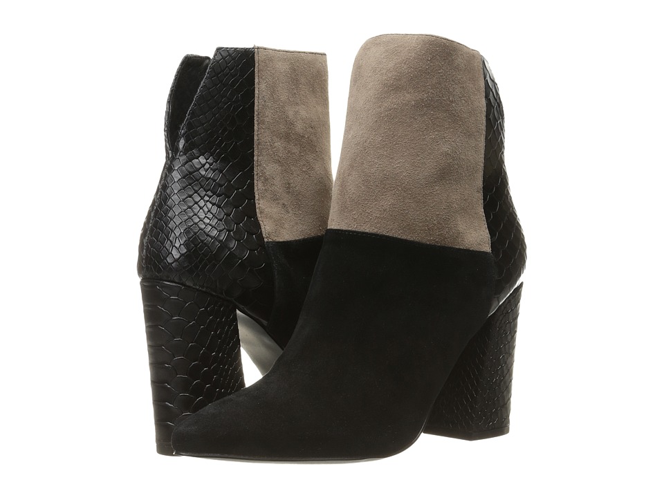 Kristin Cavallari Santorini Colorblock Bootie (Black Multi) Women