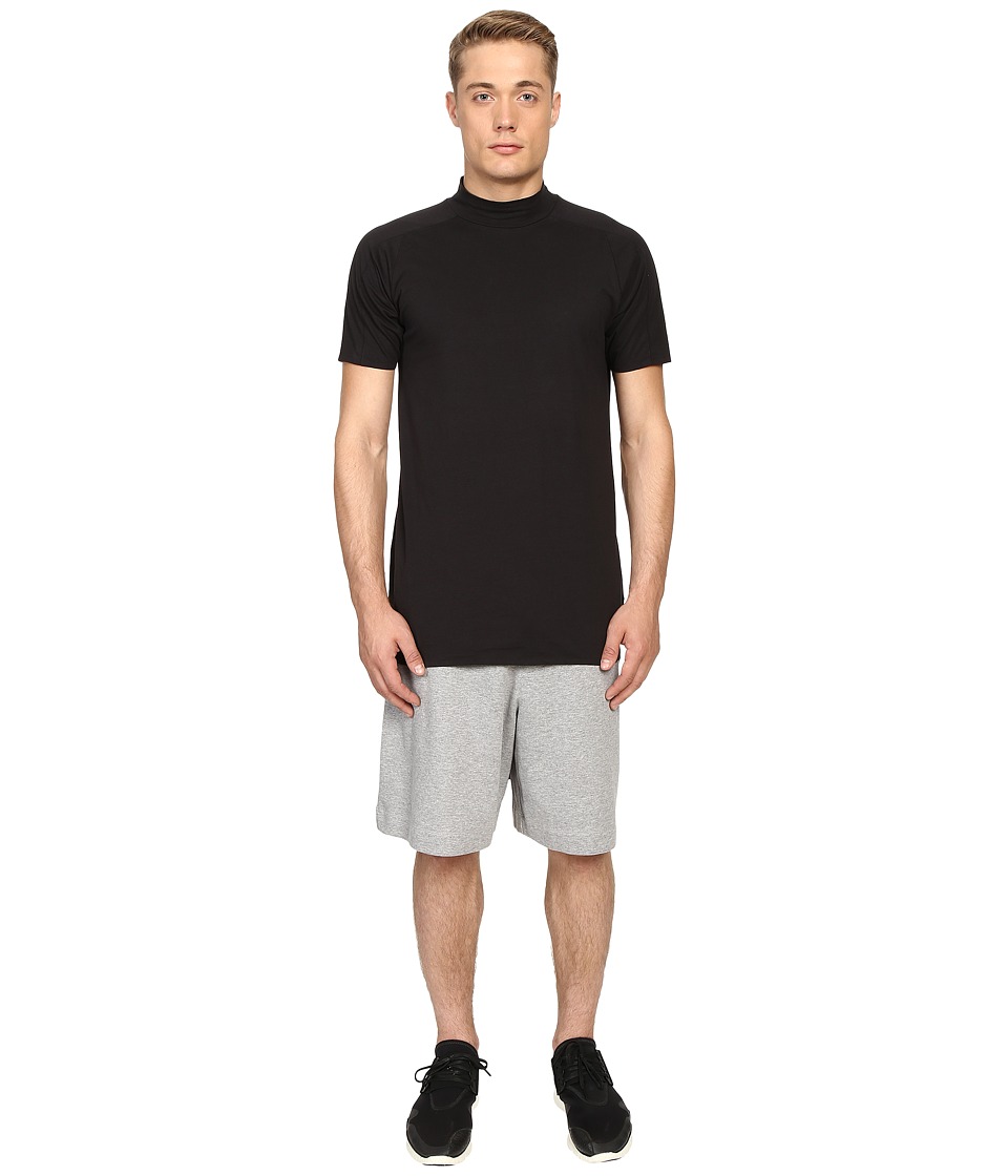 adidas Y-3 by Yohji Yamamoto Collar Long T-Shirt (Black) T Shirt