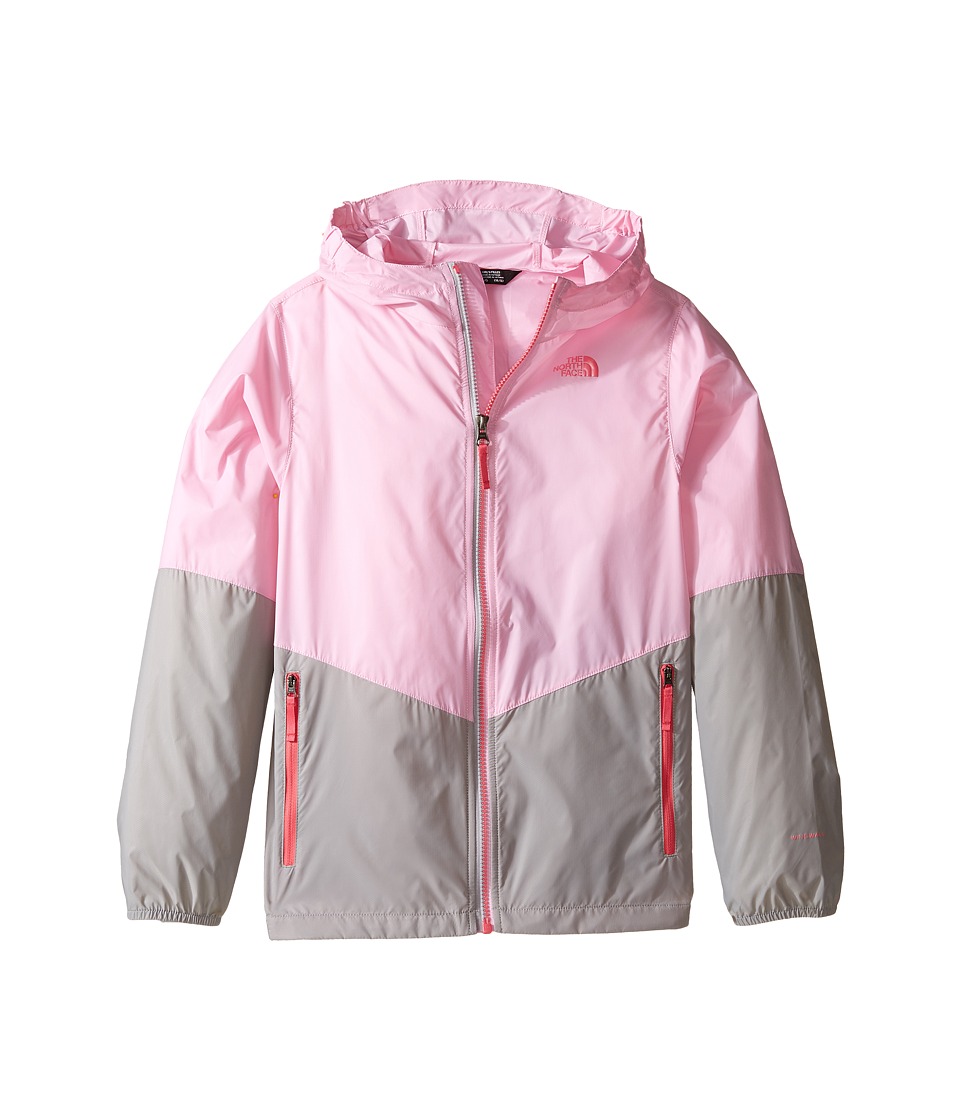 The North Face Kids Flurry Wind Hoodie (Little Kids/Big Kids) (Lilac Sachet Pink/Metallic Silver (Prior Season)) Girl