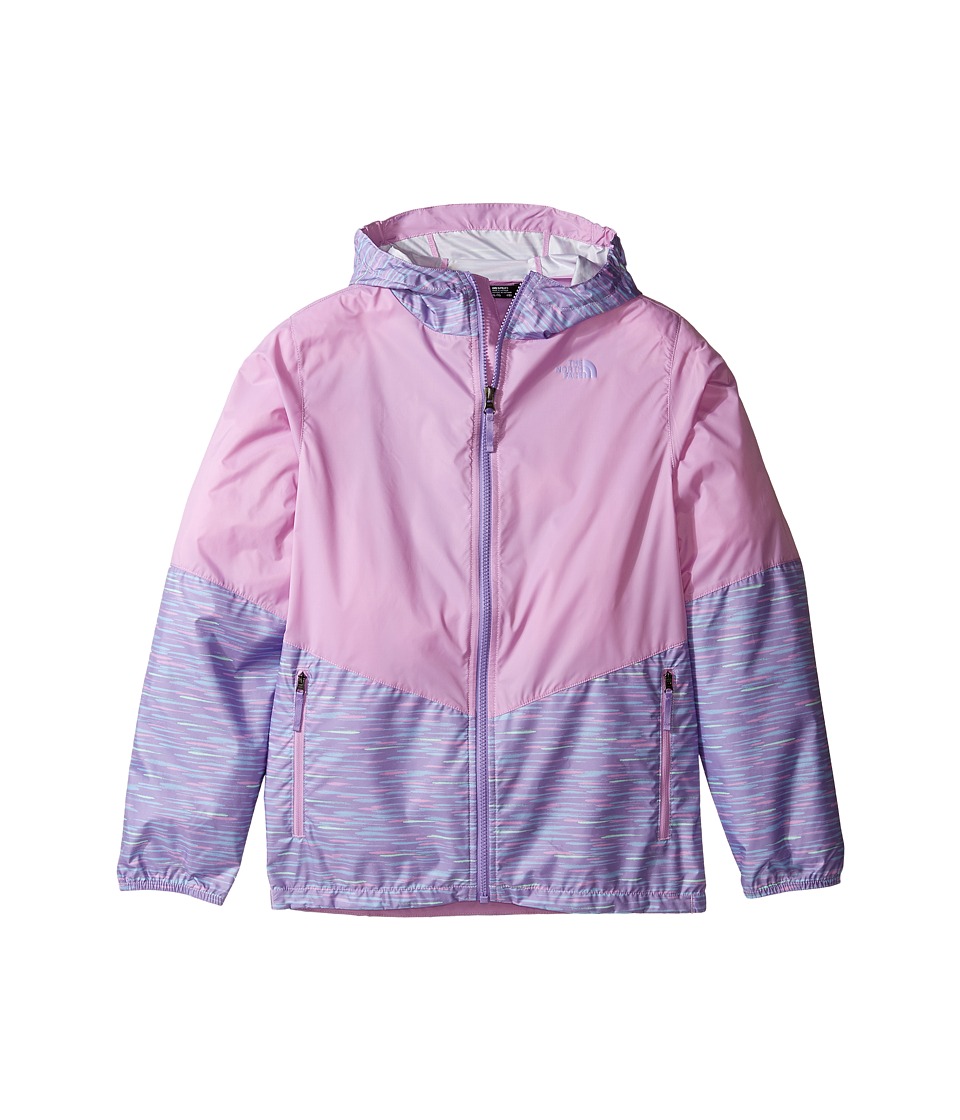 The North Face Kids Flurry Wind Hoodie (Little Kids/Big Kids) (Paisley Purple/Violet Tulle (Prior Season)) Girl