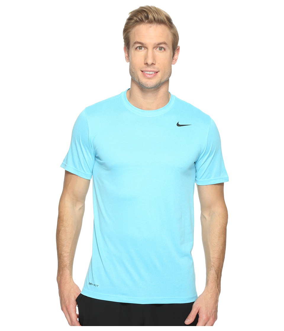 Nike Legend 2.0 Short Sleeve Tee (Vivid Sky/Still Blue/Black) Men