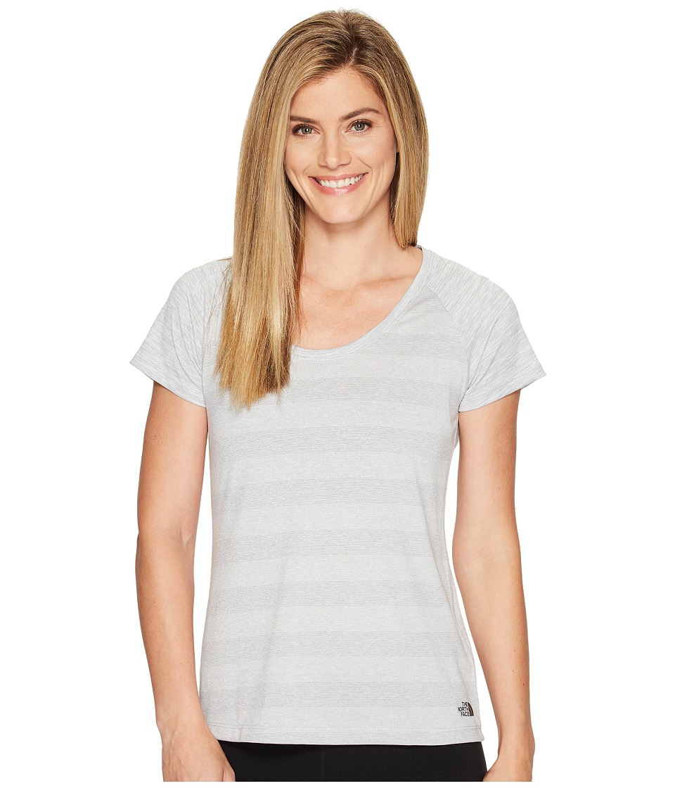 The North Face Short Sleeve Adventuress Tee (TNF Light Grey Heather (Prior Season)) Women