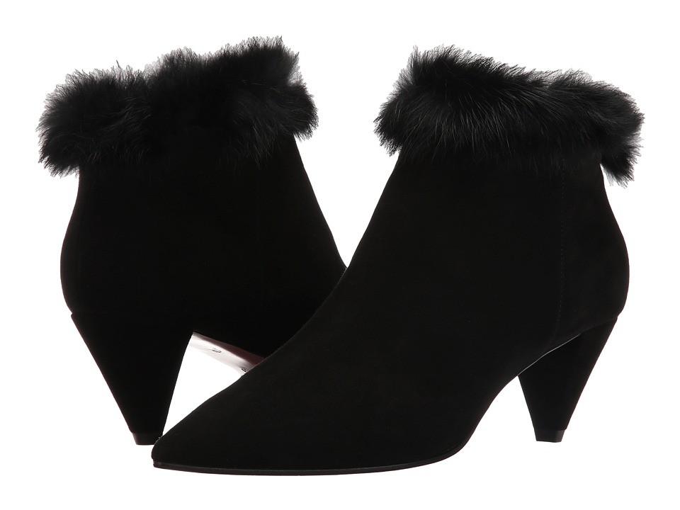 Aquatalia Antonia (Black Suede) Women