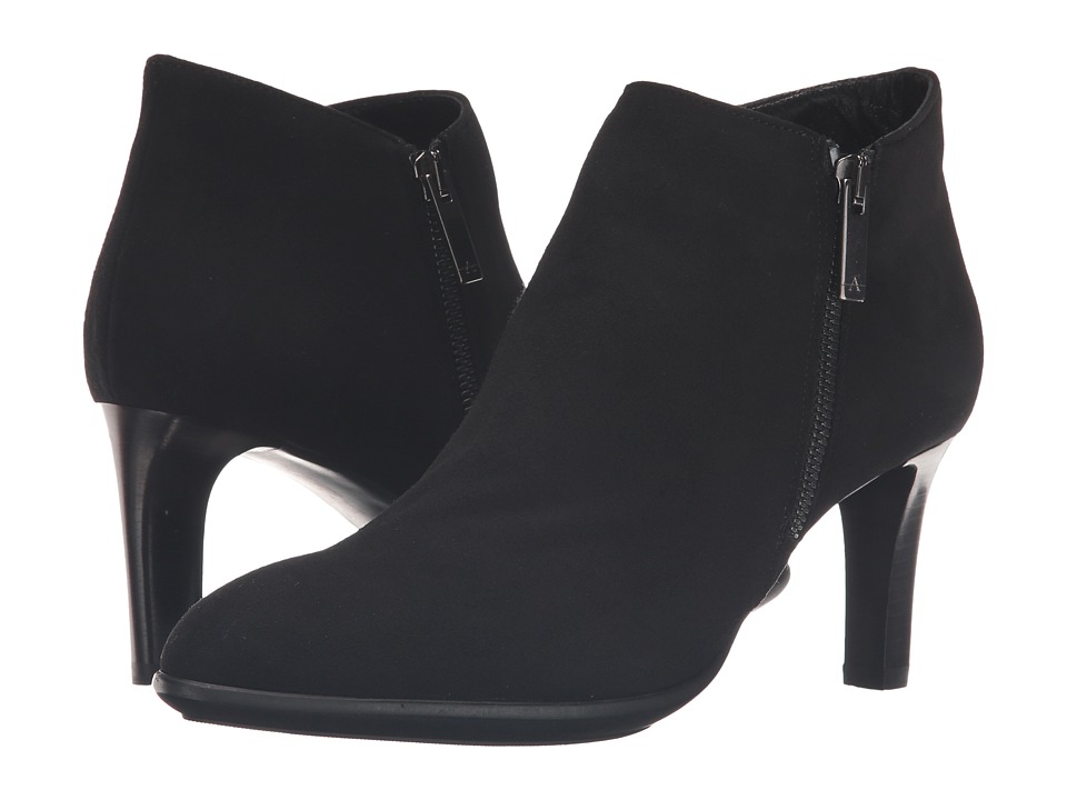Aquatalia Dina (Black Suede) Women
