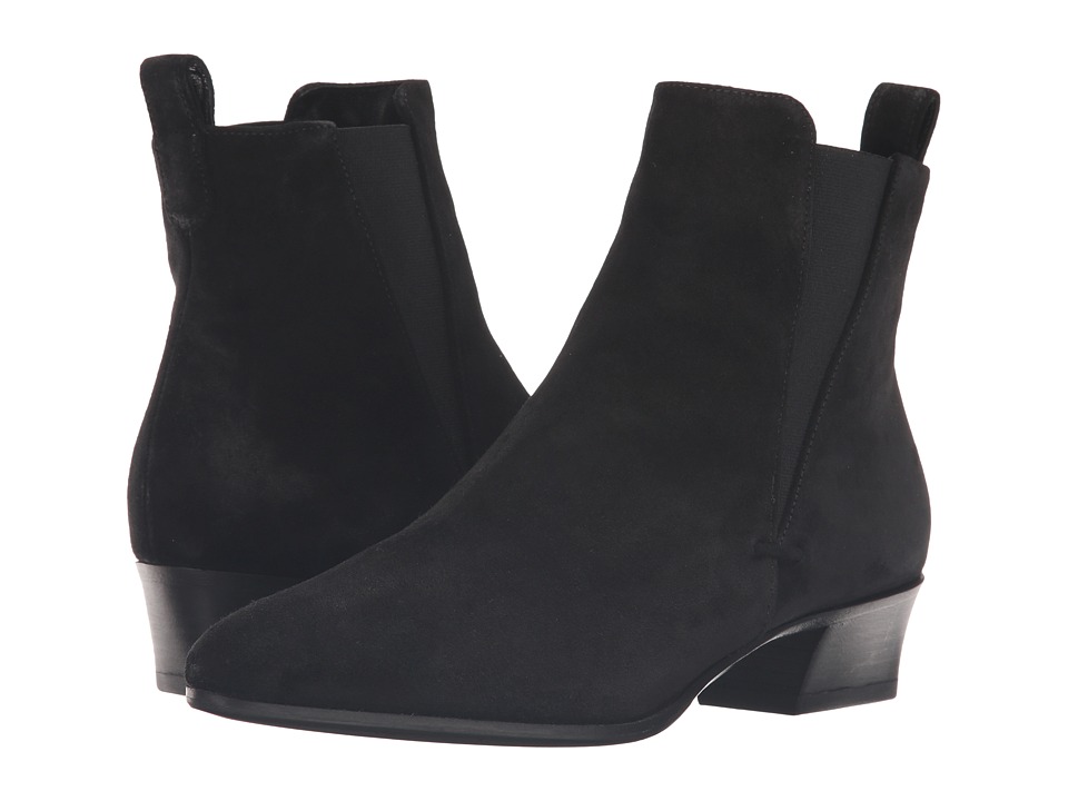 Aquatalia Fausta (Black Suede) Women