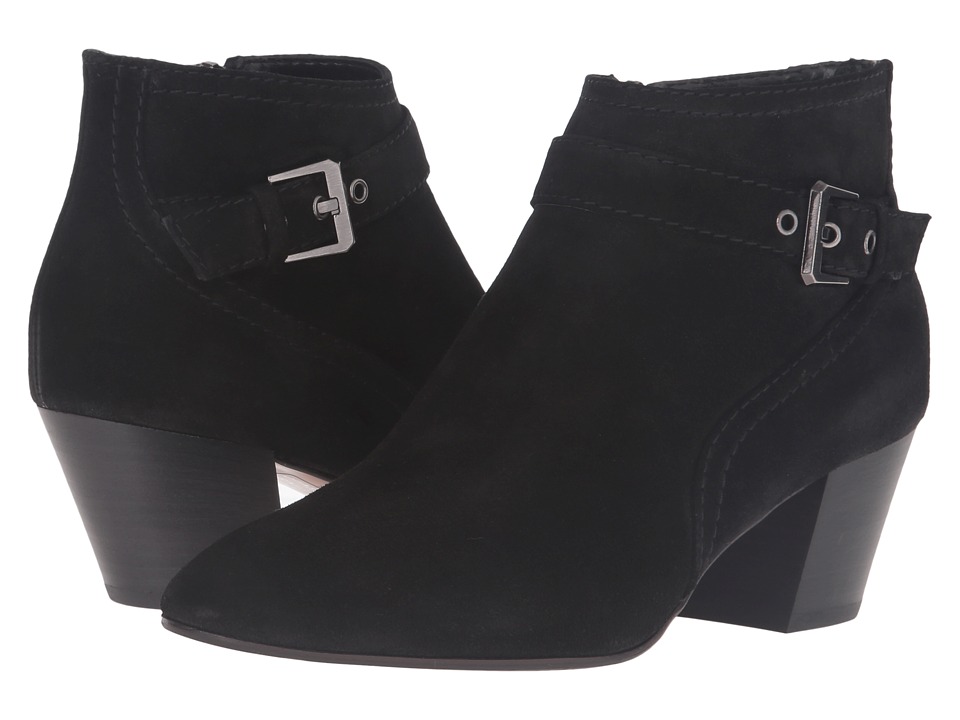 Aquatalia Fawn (Black Suede) Women