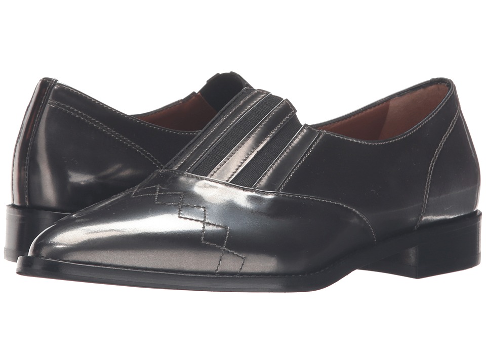 Aquatalia Gayle (Antracite Metallic Calf) Women