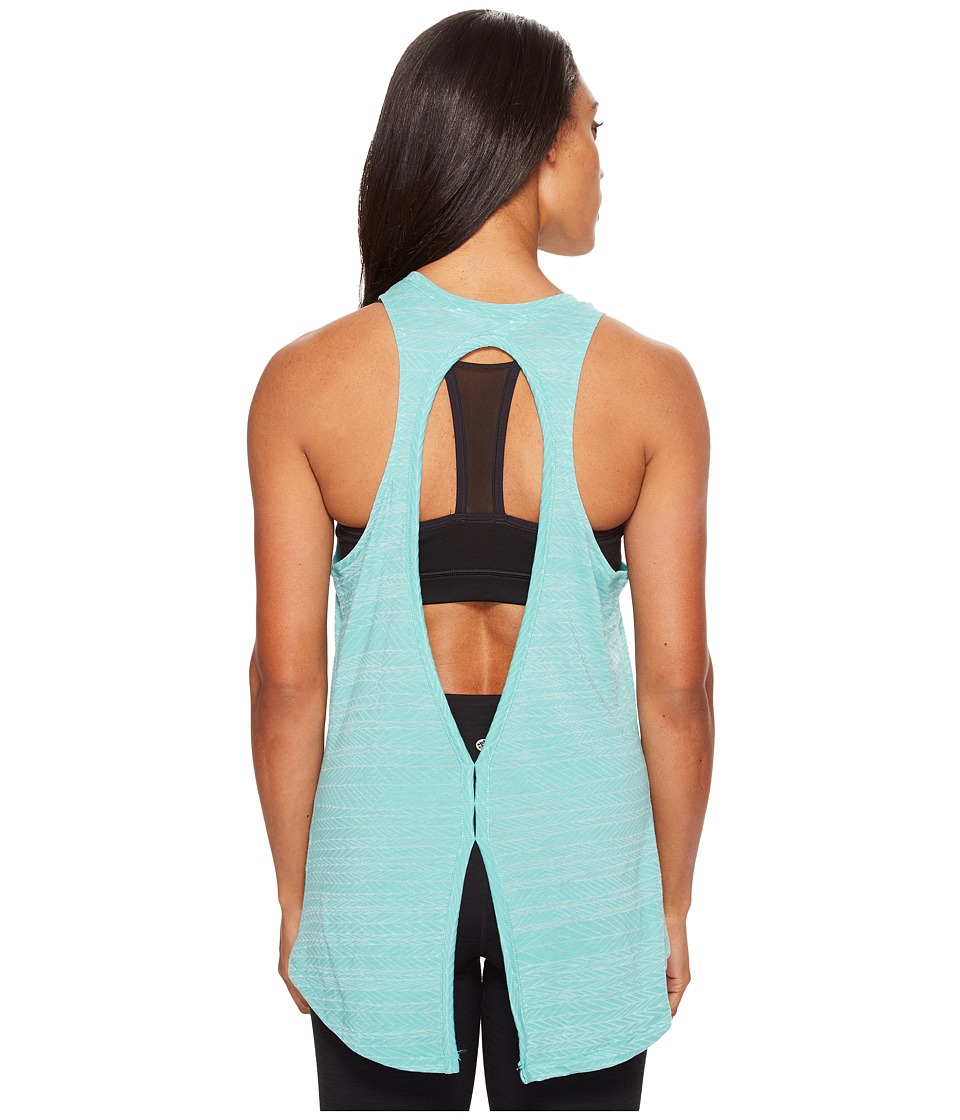 The North Face Burn It Tank Top (Agate Green Heather (Prior Season)) Women