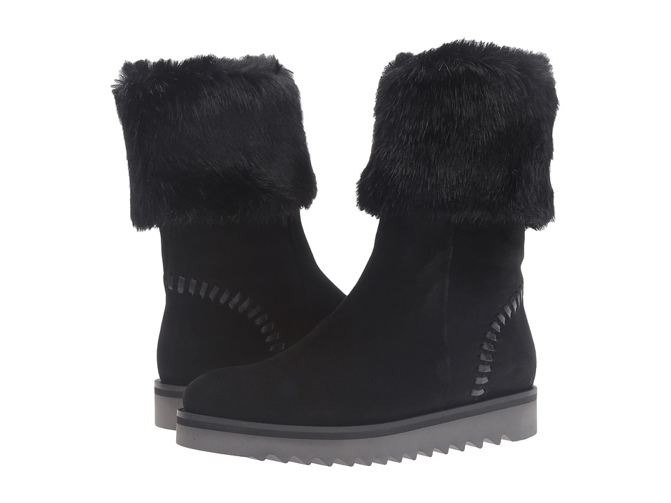 Aquatalia Paulette (Black Suede) Women