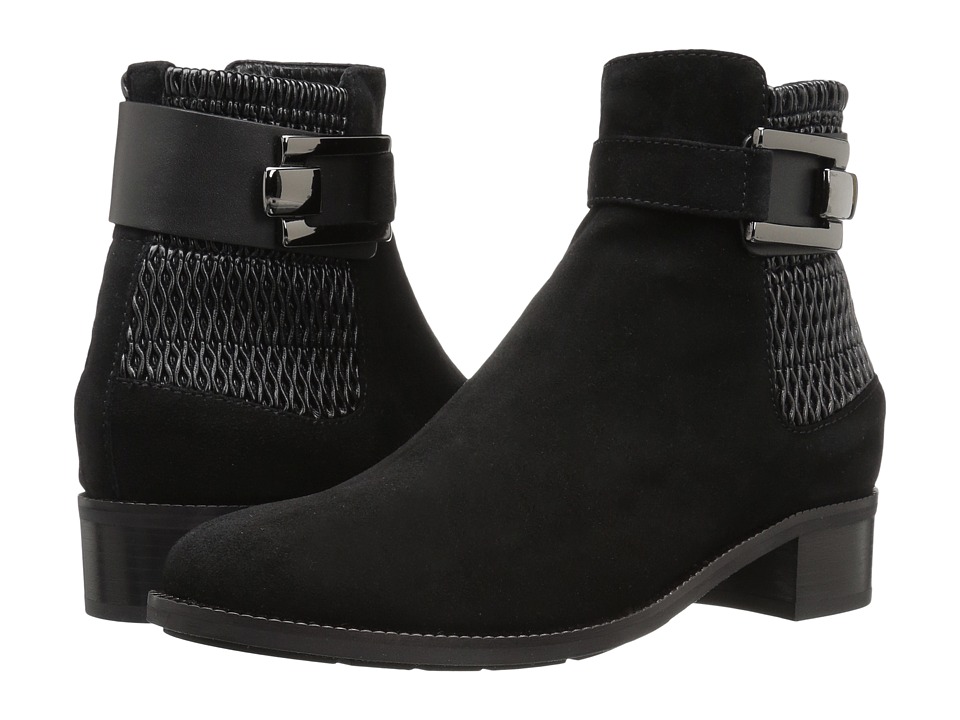 Aquatalia Odette (Black Suede) Women