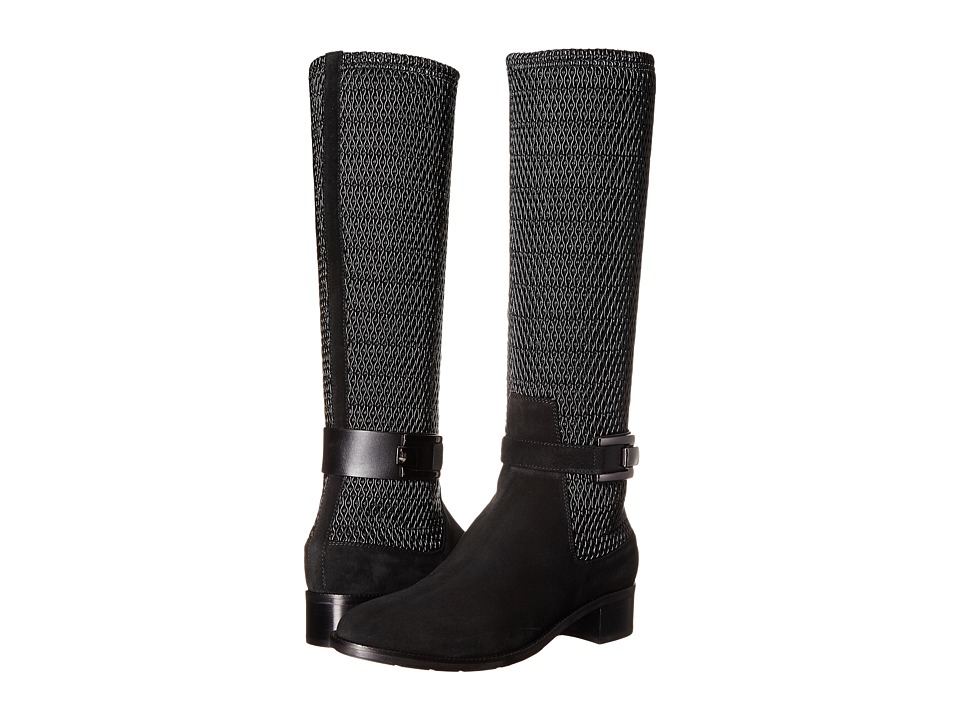 Aquatalia Odilia (Black Suede) Women