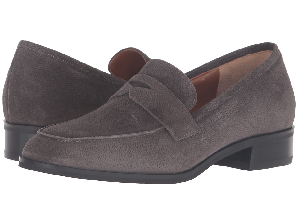 Aquatalia Sharon (Dark Grey Pebbled Suede) Women