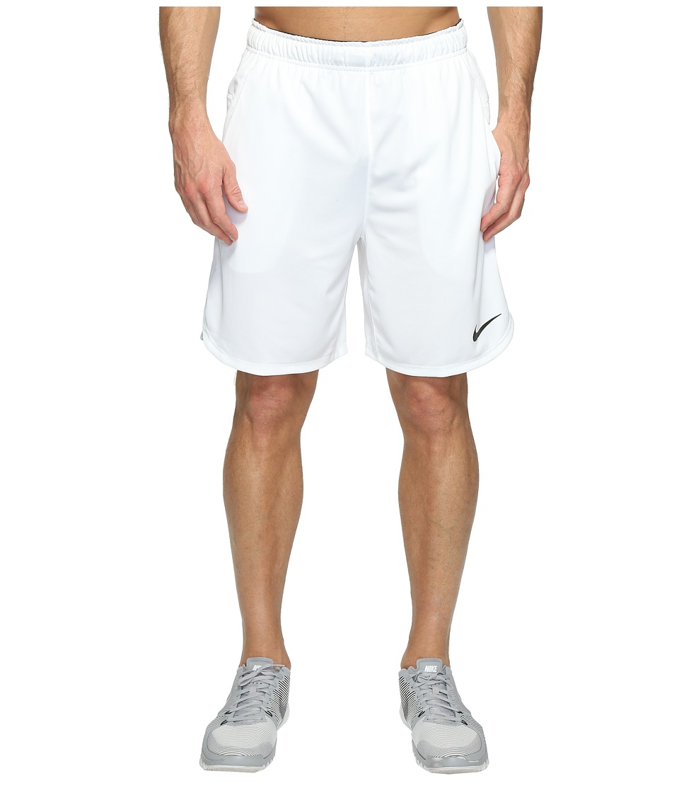 Nike Dry 8 Training Short (White/Pure Platinum/Black) Men