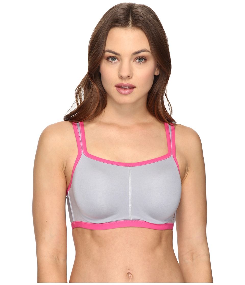 Natori Natori Yogi Convertible Underwire Sports Bra 731050 (Sleet/Cosmo Pink) Women