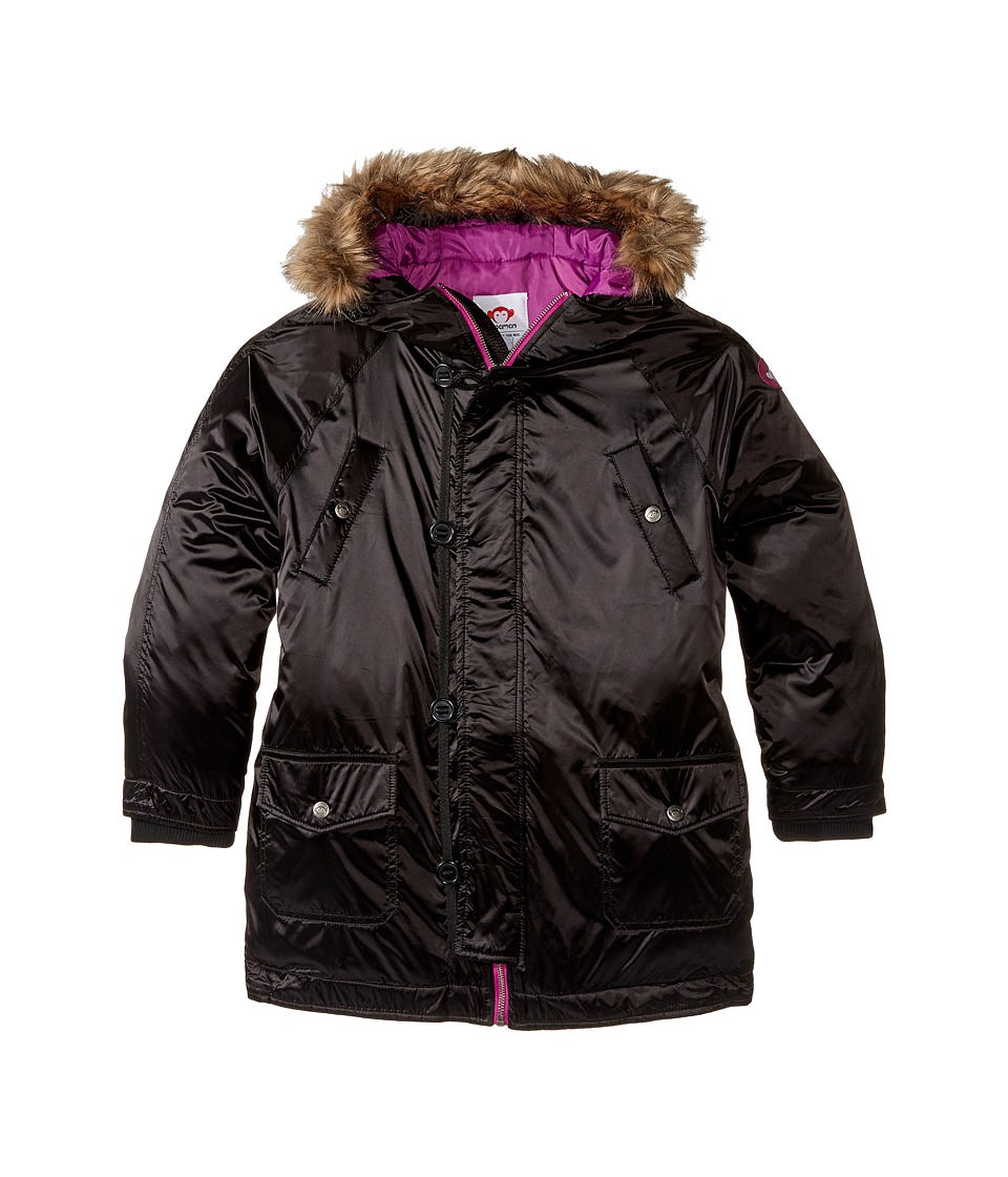 Appaman Kids Morningside Anorak (Toddler/Little Kids/Big Kids) (Black) Girl