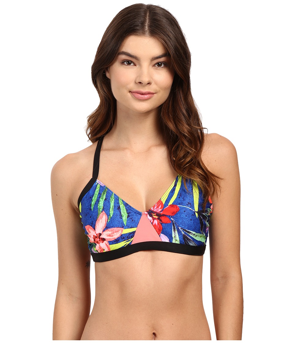 Next by Athena Tropic Fusion Paddle Out Sport Bra (Multi) Women