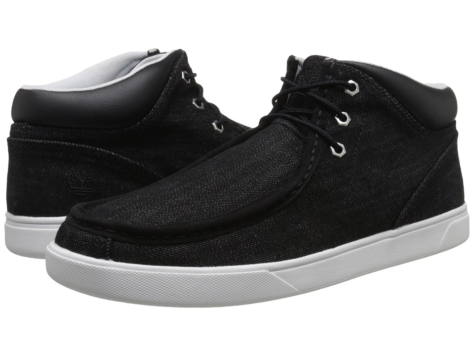 Timberland - Groveton Moc Toe Chukka (Black Denim) Men