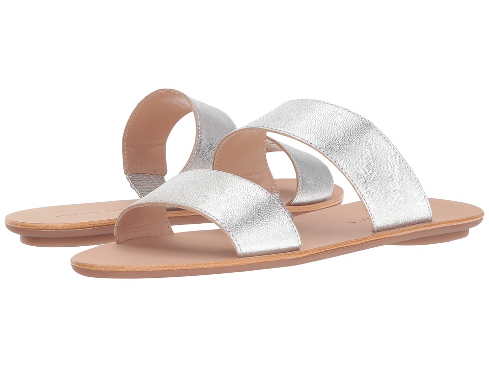 Loeffler Randall Clem (Silver Leather) Women