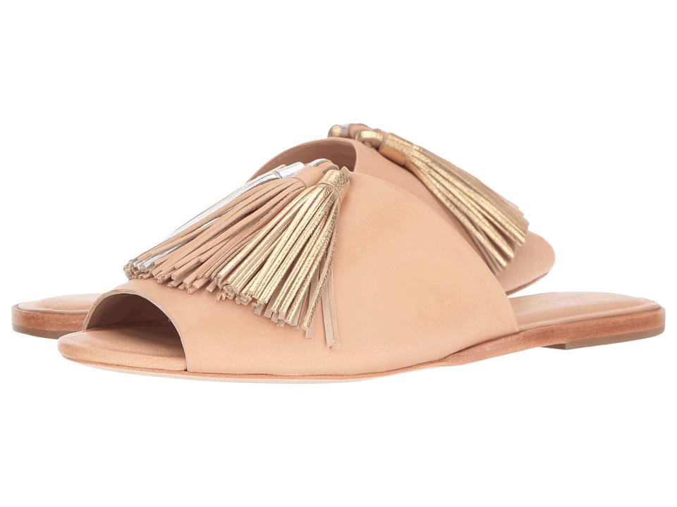 Loeffler Randall Kiki (Wheat Nappa/Metallic Tassels) Women