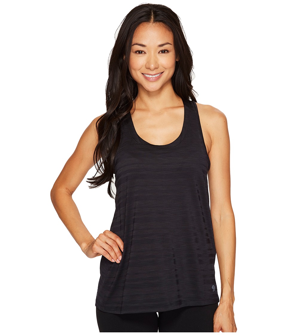 Mountain Hardwear Mighty Stripe Tank Top (Black) Women
