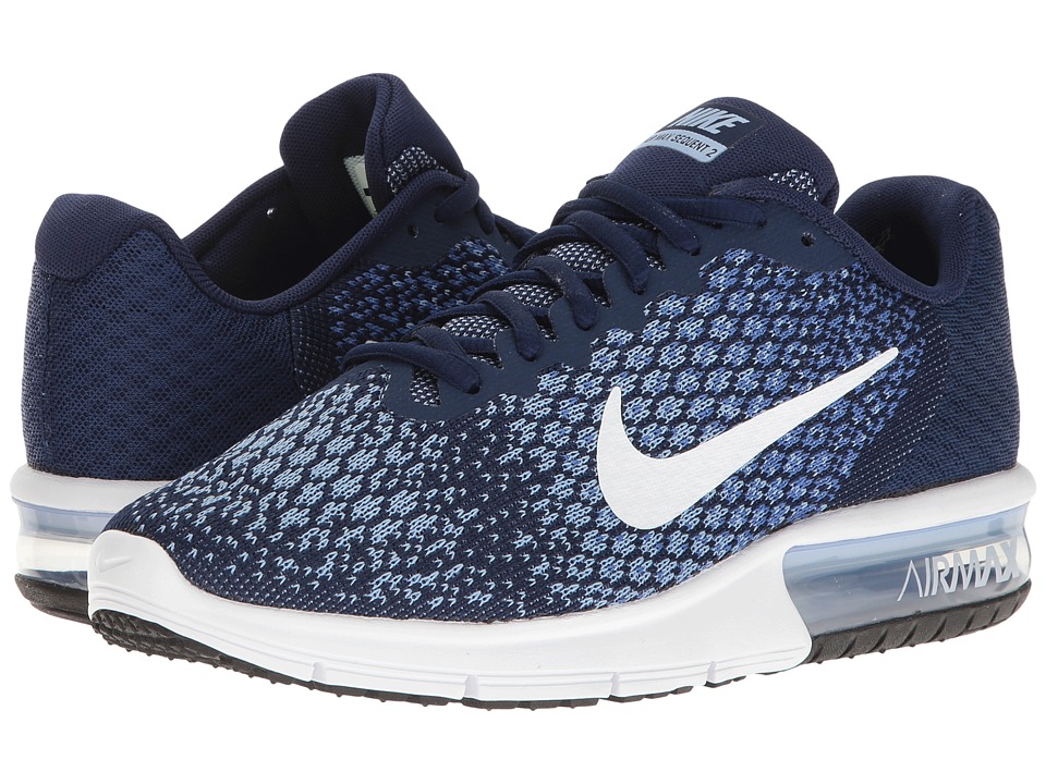 Nike Air Max Sequent 2 (Binary Blue/White/Comet Blue/Aluminum) Women