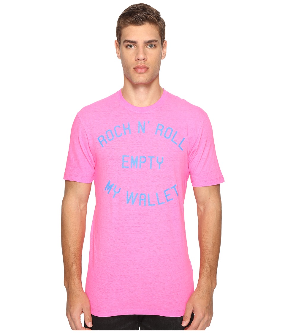 DSQUARED2 Empty My Wallet T-Shirt (Pink) Men