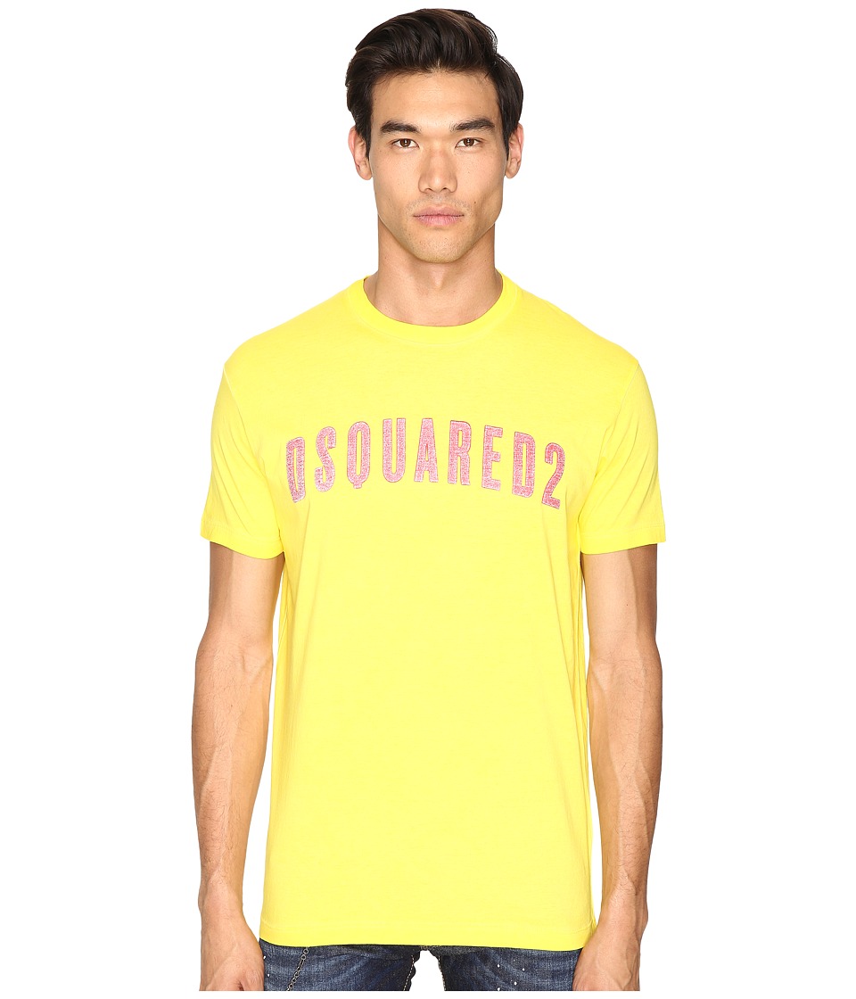 DSQUARED2 Hand Me Down T-Shirt (Yellow) Men