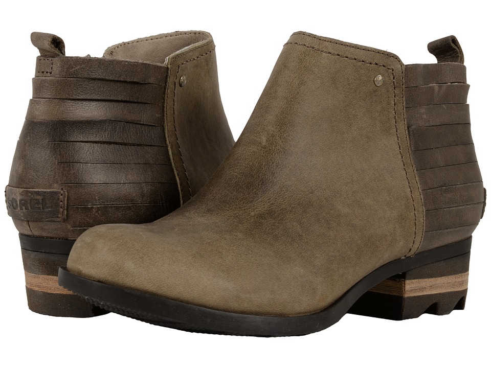 SOREL Lolla Bootie (Pebble/Silver Sage) Women