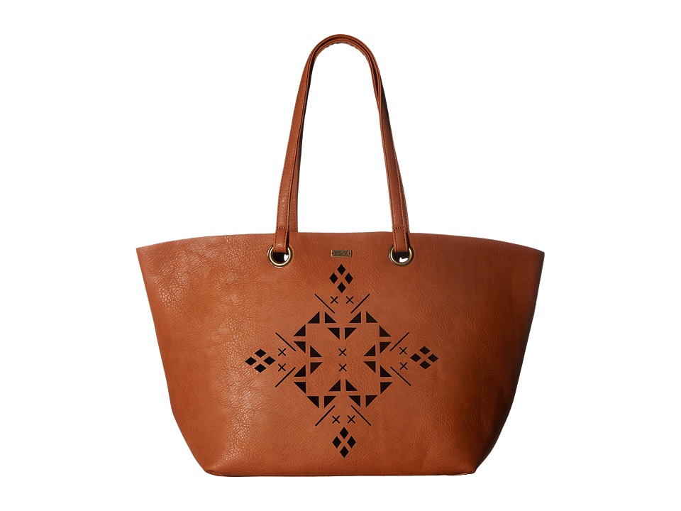 Roxy - Grey Oceans (Camel) Handbags