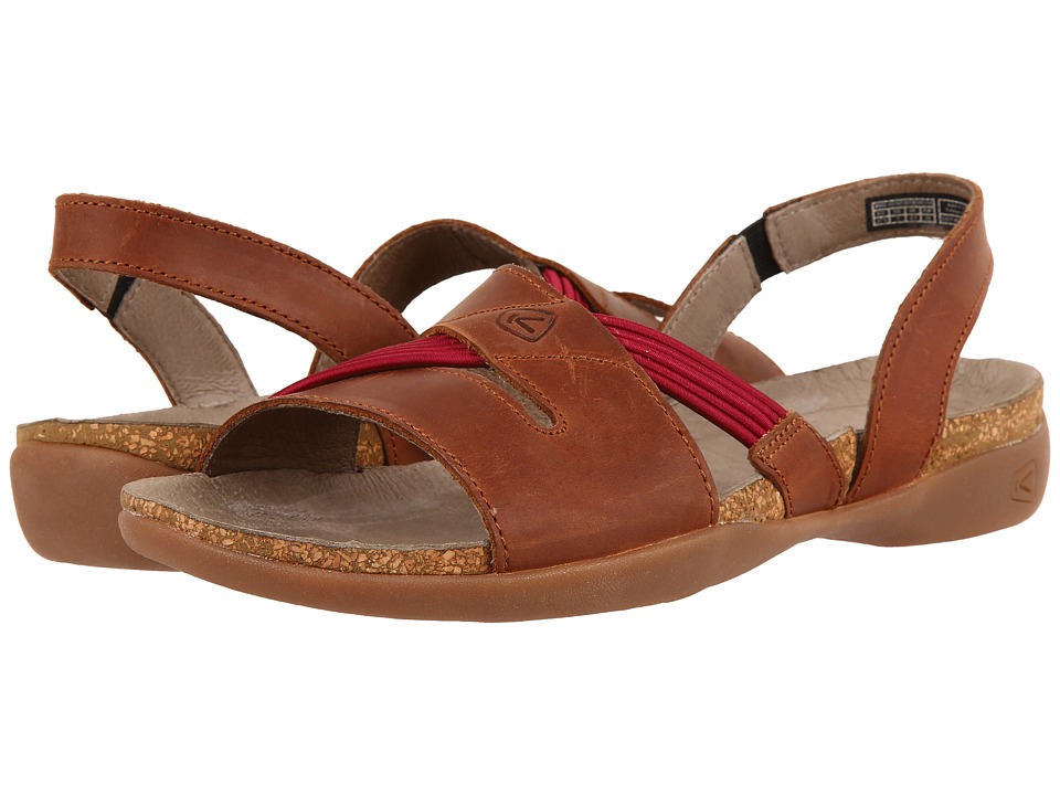 Keen Dauntless Strappy II (Tortoise Shell/Anemone) Women