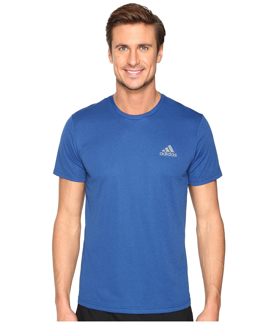 adidas Essential Tech Crew Tee (Mystery Blue S17/Blue) Men