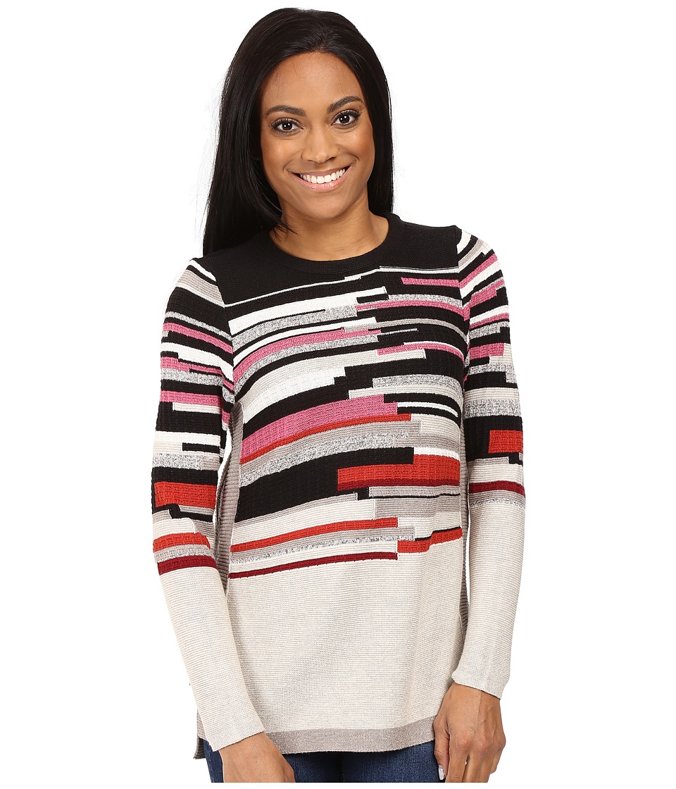 NIC+ZOE Petite Tonal Tides Top (Baked Apple Mix) Women